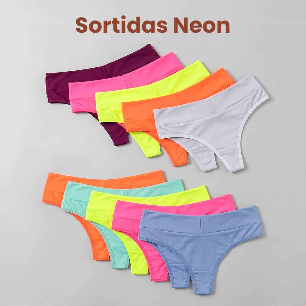 Kit 10 Calcinhas Comfy